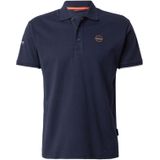 Napapijri - Badge - Poloshirt - Neutraal - Hoogwaardige Materialen