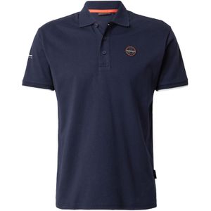 Napapijri - Badge - Poloshirt - Neutraal - Hoogwaardige Materialen