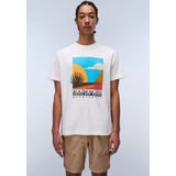 Napapijri - Arbia - T-shirt - Wit - Katoen