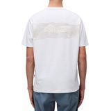 Napapijri T-shirt Heren Wit Katoen met Print