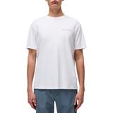 Napapijri T-shirt Heren Wit Katoen met Print