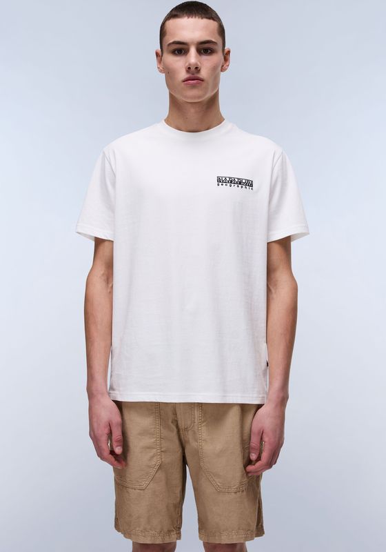 Napapijri - Vignoni - T-shirt - Wit - Katoen