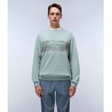 Napapijri - Vanni Crew - Trui - Groen Mil - Katoen