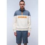 Napapijri - Saturnia - Sweatshirt - Blauw - Katoen/Polyester