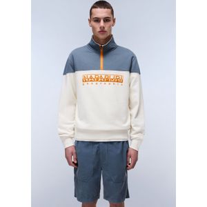 Napapijri - Saturnia - Sweatshirt - Blauw - Katoen/Polyester