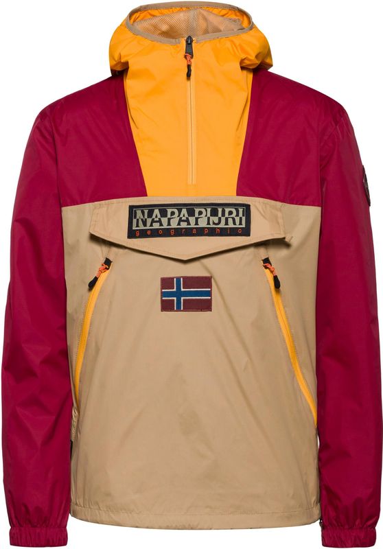 Napapijri - Rainforest Pocket 2 - Vest - Kastanje/Rood - Polyamide