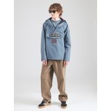 Napapijri - Rainforest Sum 3 - Regenjas - Blauw - 100% Polyamide - Capuchon, Waterdicht, Winddicht