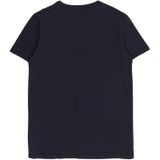 Napapijri - T-shirt - Donkerblauw - Katoen