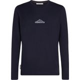 Icebreaker - Merino 150 Tech Lite LS Tee Road To Cook - T-shirt - Marine Blauw