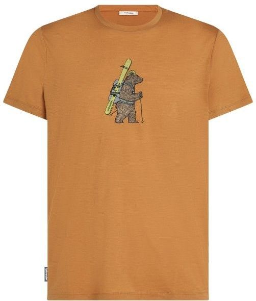 Icebreaker - Merino 150 Tech Lite SS Tee Bear Tour Trail - T-shirt - Bruin