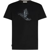 Icebreaker - Merino 150 Tech Lite - T-shirt - Zwart - Korte Mouwen