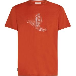 Icebreaker - Merino 150 Tech Lite - T-shirt - Skiing Yeti - Korte Mouwen