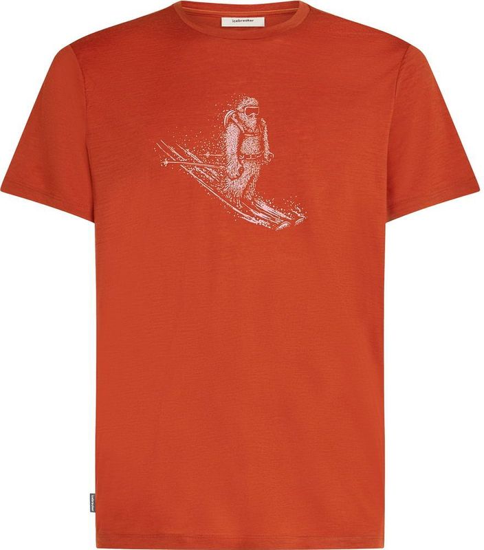 Icebreaker - Merino 150 Tech Lite - T-shirt - Skiing Yeti - Korte Mouwen