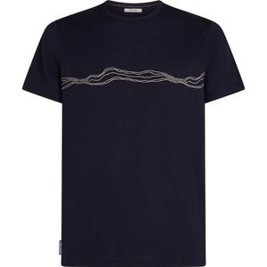 Icebreaker - Merino 150 Tech Lite SS Tee - T-shirt - Marine Blauw