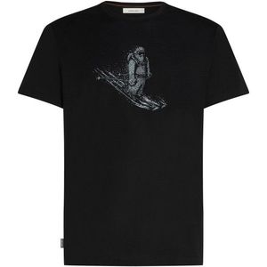 Icebreaker - Merino 150 Tech Lite - T-shirt - Zwart - Korte Mouwen