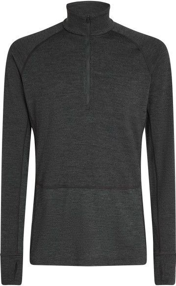 Icebreaker - Merino 260 ZoneKnit LS Half Zip - Heren Top - Grijs