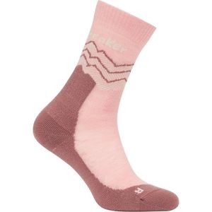 Icebreaker - W Merino Hike+ Medium Crew - Damessokken - Roze
