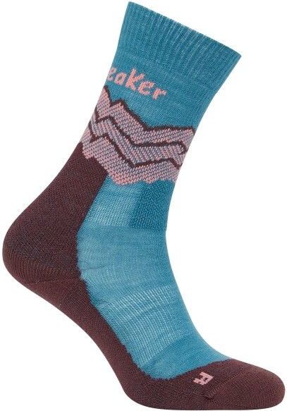 Icebreaker - Merino Hike+ Medium Crew - Dames Sokken - Blauw