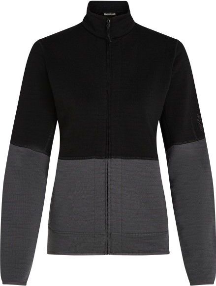 Icebreaker - Merino 400 Realfleece Descender - Sweatshirt - Met Rits