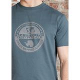 Napapijri - Bollo - T-shirt - Zwart - Katoen