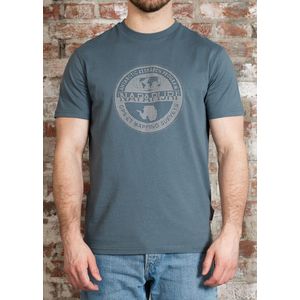 Napapijri - Bollo - T-shirt - Zwart - Katoen