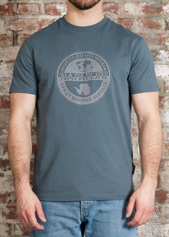 Napapijri - Bollo - T-shirt - Zwart - Katoen