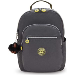 Kipling SEOUL S Rugzakken, uniseks, 1 stuk, Terug naar grijs, SEOUL S