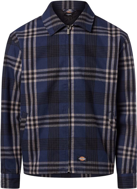 Dickies - Petersburg Shacket Night Sky - Jas - Marine Blauw