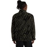 DICKIES Fleece jas 'Mount Hope'  groen / zwart