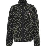 DICKIES Fleece jas 'Mount Hope'  groen / zwart