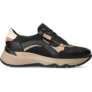 Mephisto Laonie - dames sneaker - zwart