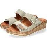 Mephisto - Mobils Randya - Dames Sandaal - Groen - Suède Leer