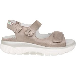 Mephisto Norine - Dames Sandaal - Taupe - Glad Leer