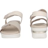 Mephisto - Rosane - Sandaal - Oranje - Nubuckleer/Wit Leer - Verstelbare Klittenbandsluitingen