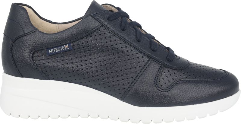 Mephisto - Isa - Dames Veterschoen - Beige - Leer