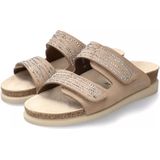 Mephisto - Halma Spark - Dames Sandaal - Taupe - Verstelbare Klittenbandsluiting