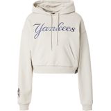 New Era Mlb Grphc Crop New York Yankees Hoodie Grijs L Vrouw