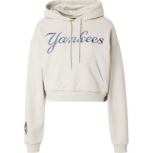 New Era Mlb Grphc Crop New York Yankees Hoodie Grijs L Vrouw