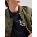 New Era - League Essentials - T-shirt - Marineblauw - Volwassen