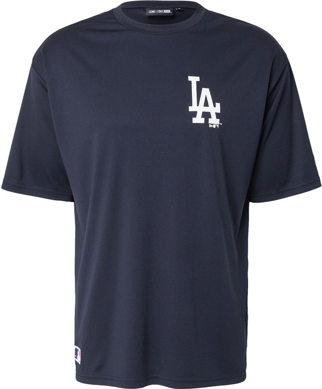 New Era - League Essentials - T-shirt - Marineblauw - Volwassen