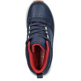 Skechers - Uno - Veterboots - Blauw - Synthetisch