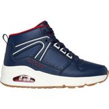 Skechers - Uno - Veterboots - Blauw - Synthetisch