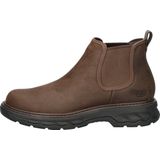 Skechers - Lockett Heath - Chelsea Boots - Bruin - Gevoerd Leer - Air-Cooled Memoryfoam
