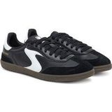 Skechers - Hotshot Kick-off - Sneaker - Zwart Wit - Imitatieleer