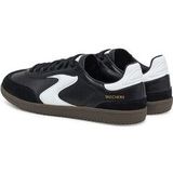 Skechers - Hotshot Kick-off - Sneaker - Zwart Wit - Imitatieleer