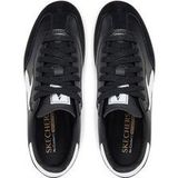 Skechers - Hotshot Kick-off - Sneaker - Zwart Wit - Imitatieleer