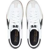 Skechers - HOTSHOT-KICKOFF - Sneakers - Wit/Zwart - Textiel