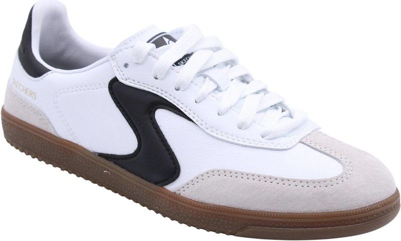 Skechers - HOTSHOT-KICKOFF - Sneakers - Wit/Zwart - Textiel