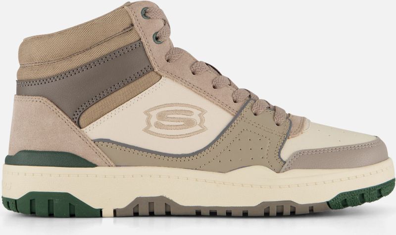 Skechers - SKX-228 - Veterschoenen Hoog - Taupe
