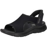 Skechers - SUMMITS-SWEETLY EVOLVED - Sandalen - Zwart - Sportsandaal - Trekking Sandaal met Slip-ins Functie